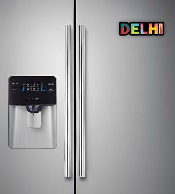 Delhi Fridge Magnet for Home Kitchen & Office Decor | Indian Souvenir Fridge Magnet | Refrigerator Door Decor Sticker